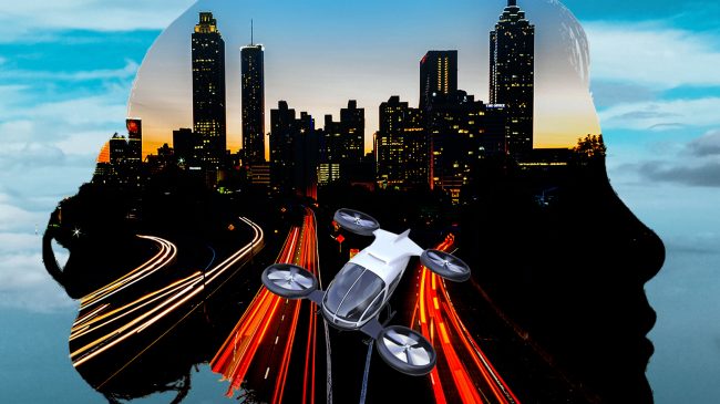 Flying Taxi 2045